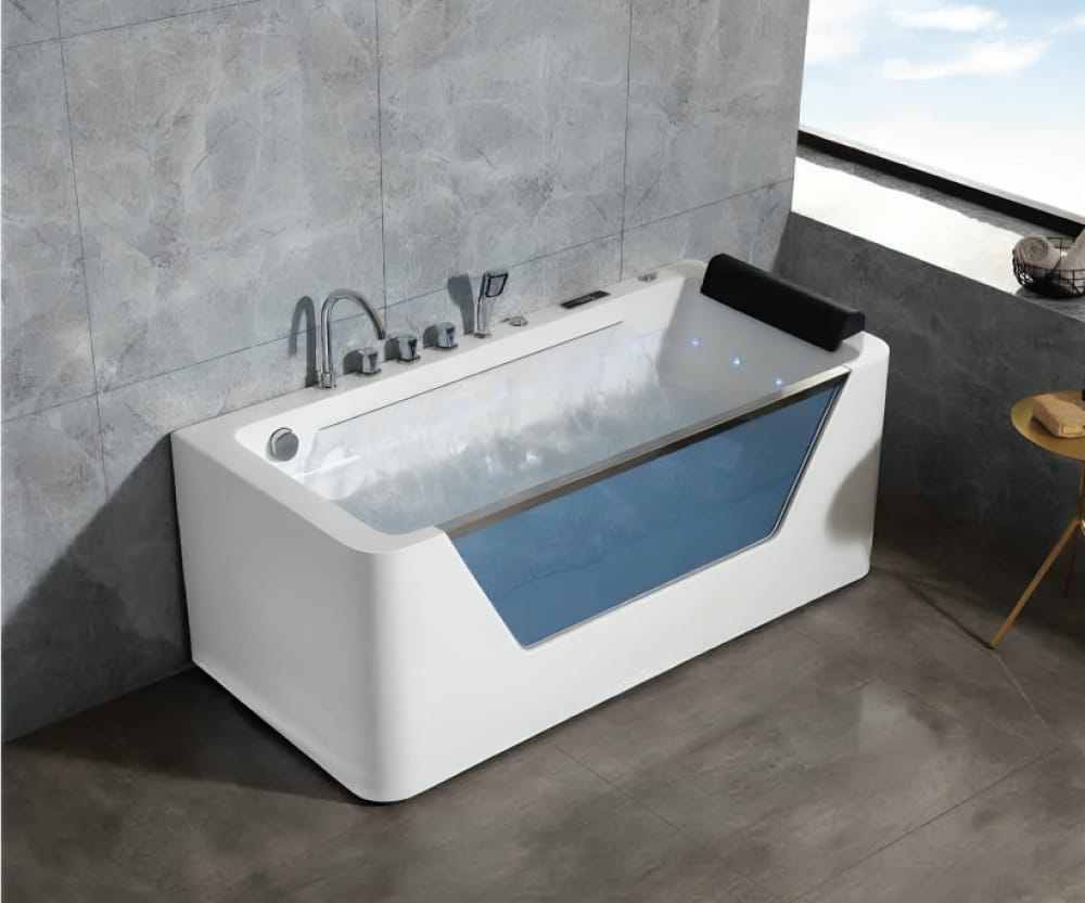 جاكوزي مودرن فاخر 170*80 شلال